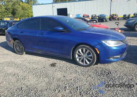 2015 Chrysler 200 S from USA, damaged, VIN 1C3CCCDG7FN678483